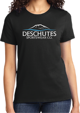 Original Deschutes Sportswear Short Sleeve Womens T-Shirt