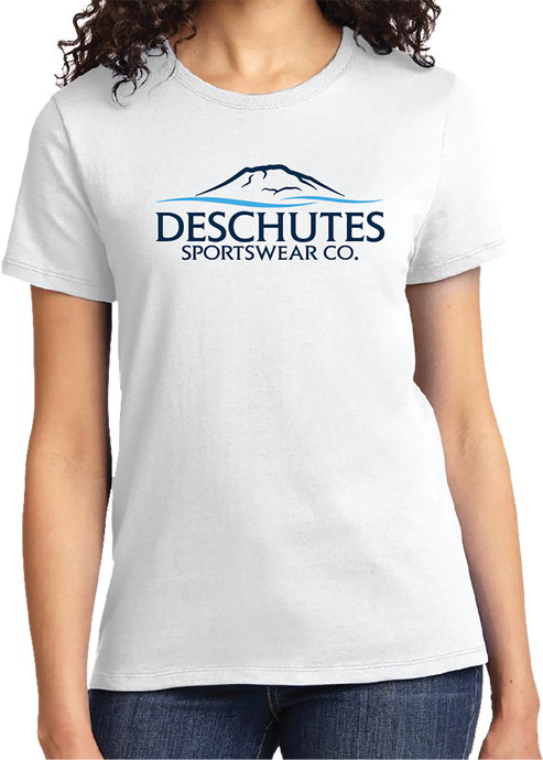 Original Deschutes Sportswear Short Sleeve Womens T-Shirt