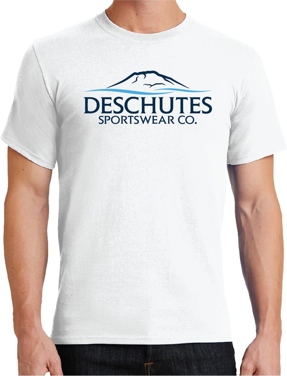 Original Deschutes Sportswear Short Sleeve Mens T-Shirt